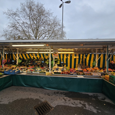Obst und Gemüsestand